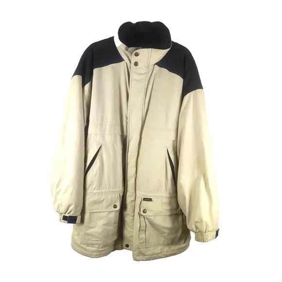 Pacific Trail Mens 4 X Large Tan Fleece Lined Jacket Outdoor Wear London Fog - Picture 11 of 11